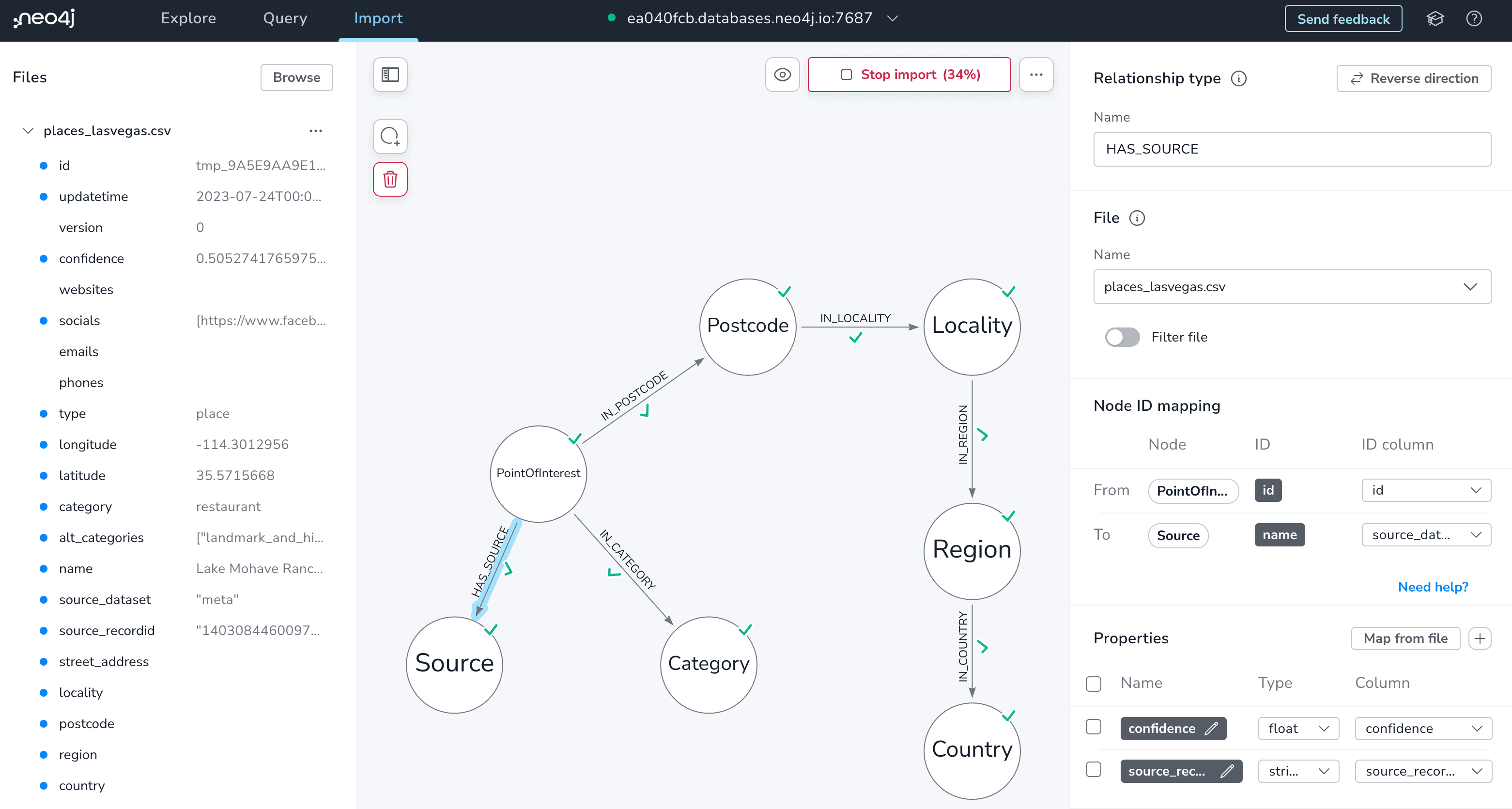 Importing Overture Maps Data Into Neo4j